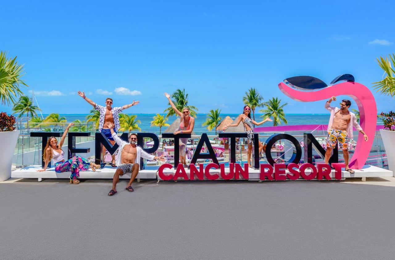 Temptation At The Tower Cancun Resort (Adults Only) Exteriör bild