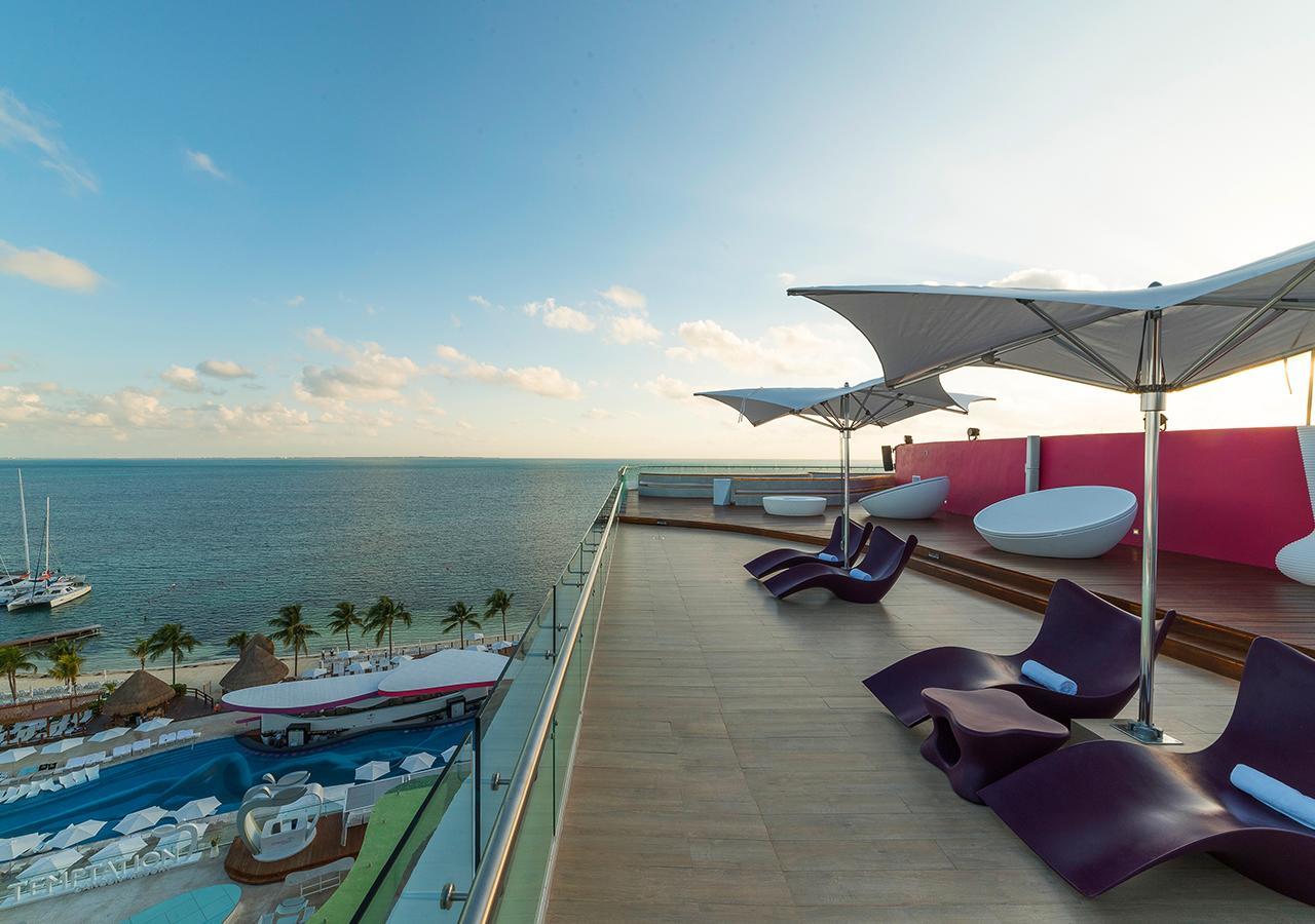 Temptation At The Tower Cancun Resort (Adults Only) Exteriör bild