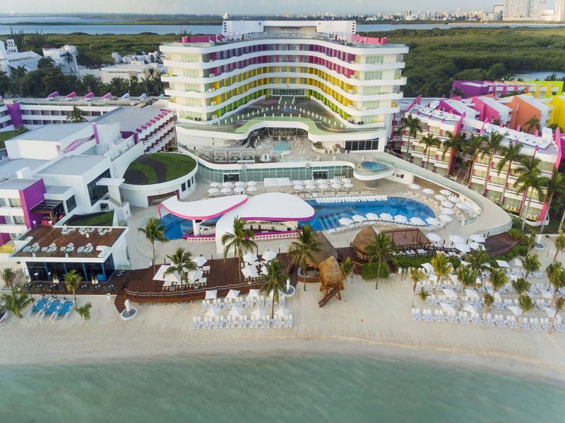 Temptation At The Tower Cancun Resort (Adults Only) Exteriör bild