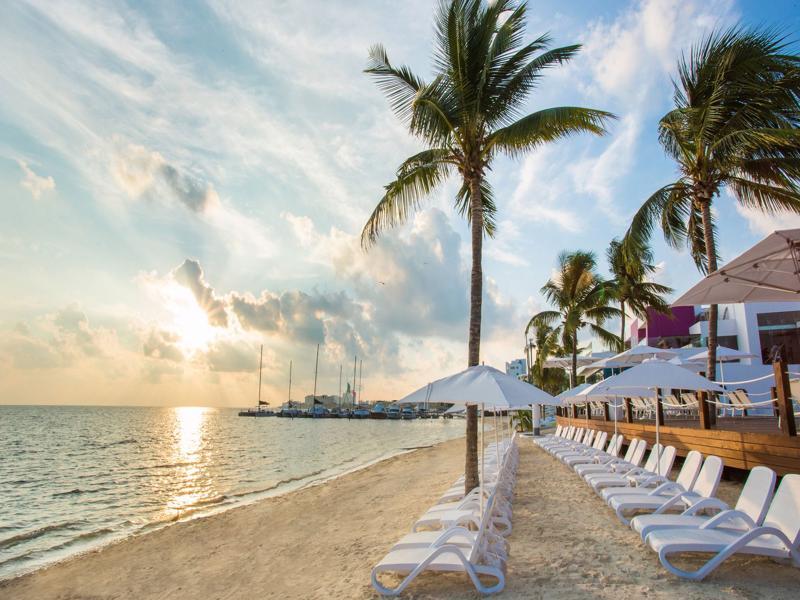 Temptation At The Tower Cancun Resort (Adults Only) Exteriör bild