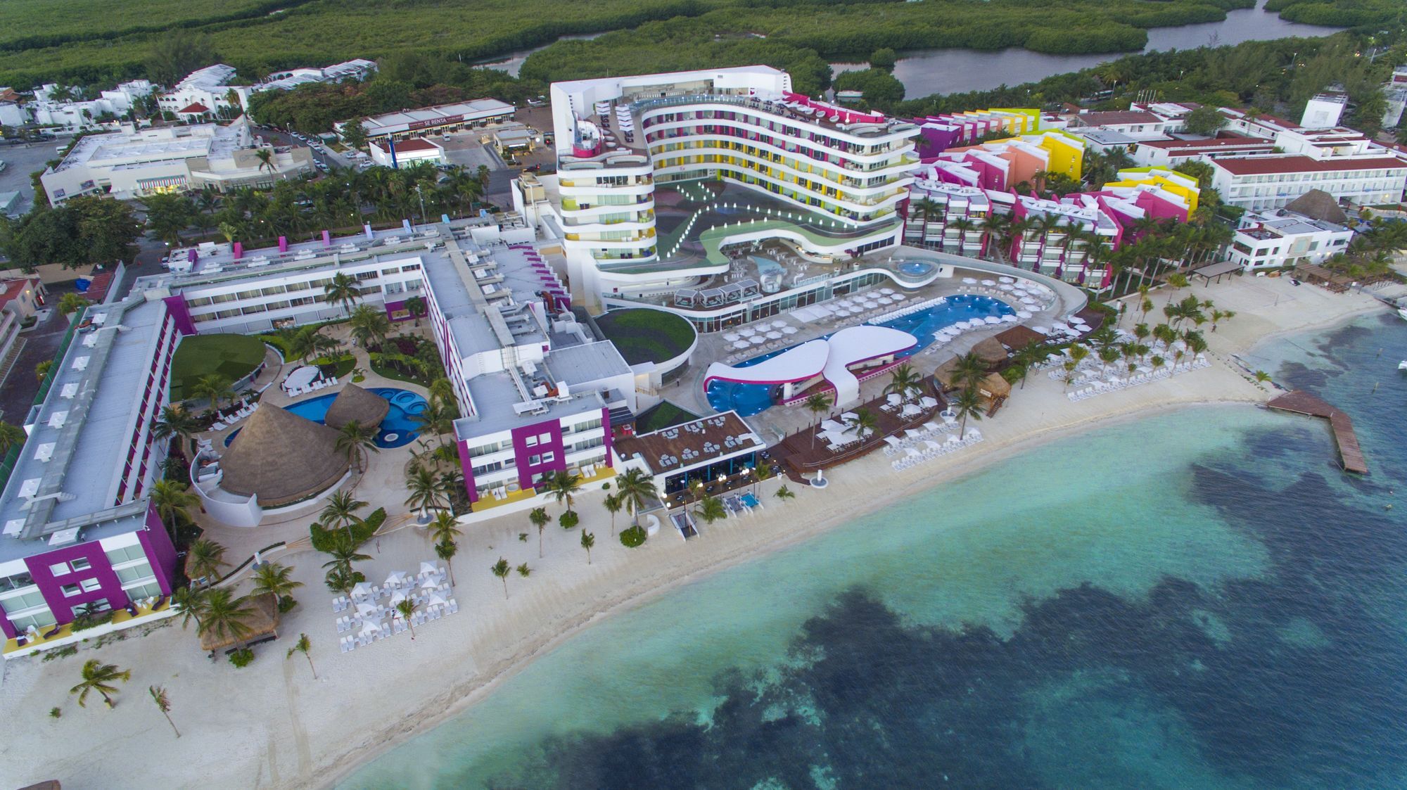 Temptation At The Tower Cancun Resort (Adults Only) Exteriör bild
